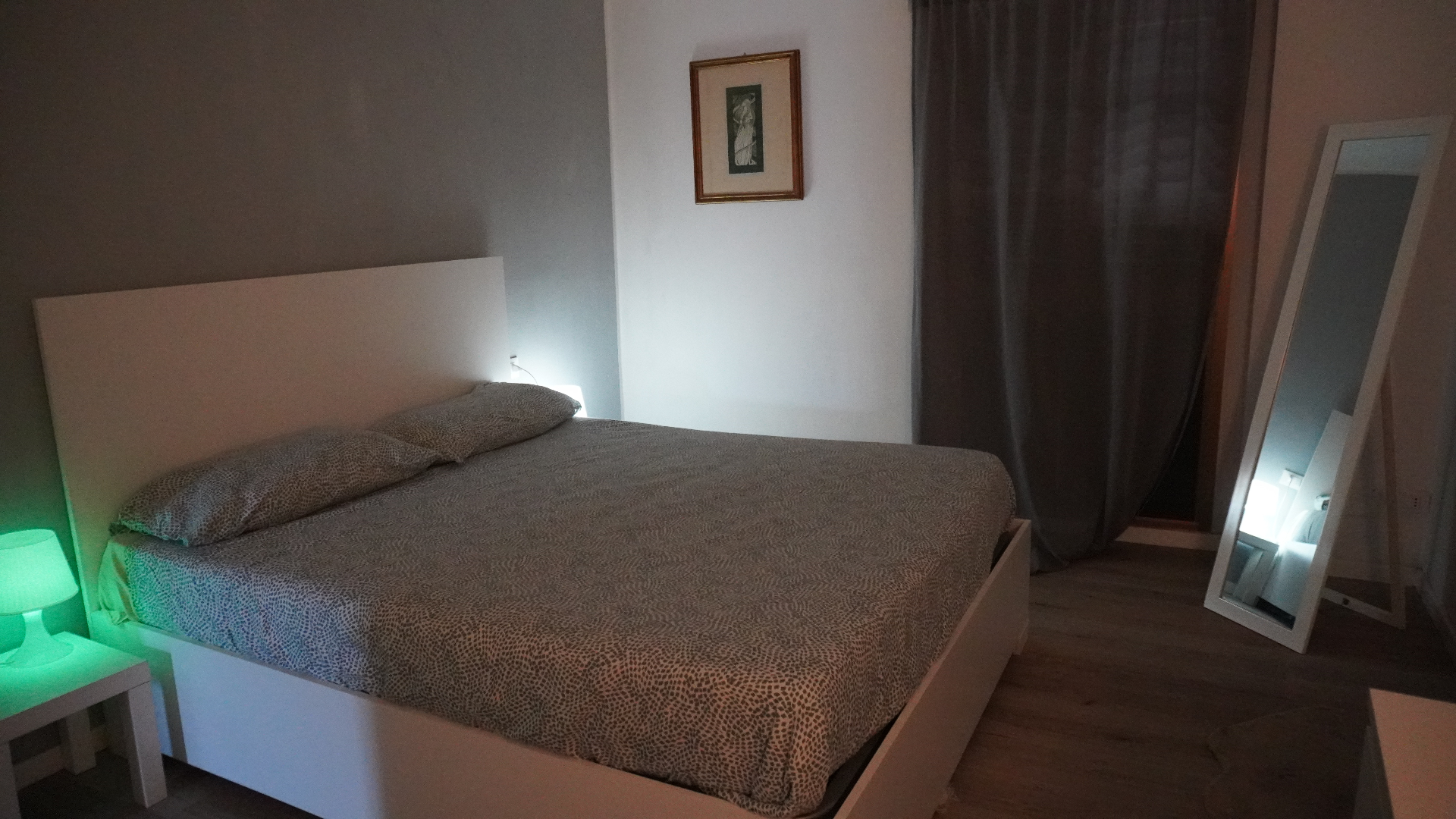 Seconda camera da letto dell'appartamento La Coccinella